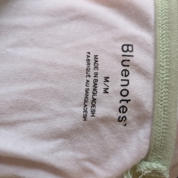 Bluenotes Tee with Mushroom and Floral Design - Picture 3 of 3